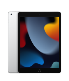 iPad 10.2-inch Wi-Fi + Cellular 64 GB Silver 9. Gen.