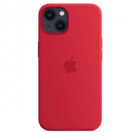 iPhone 13 Silicone Case with MagSafe  (PRODUCT)RED