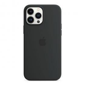 iPhone 13 Pro Max Silicone Case with MagSafe  Midnight