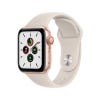 Apple Watch SE GPS + Cellular, 44mm Gold Aluminium Case with Starlight Sport Band - Regular