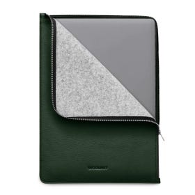 Leather Folio for 16-inch MacBook Pro - Green