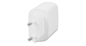 LMP Dual Port Power Adapter 20W,USB-A & USB-C,QC 3.0 & PD,for all iPhone & iPad,white