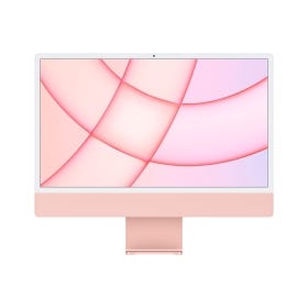 iMac 24-inch with Retina 4.5K display: Apple M1 chip with 8core CPU and 7core GPU - Pink