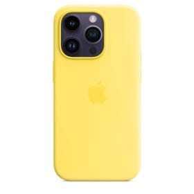 iPhone 14 Pro Max Silicone Case with MagSafe - Canary Yellow