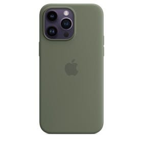 iPhone 14 Pro Max Silicone Case with MagSafe - Olive