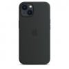 iPhone 13 Silicone Case with MagSafe  Midnight