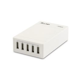 LMP SmartCharger, 5 port charger for iPhone, iPad, etc., 5V 8A/40W, max. 5V 2.4A/12W per port, USB