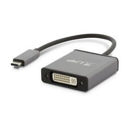 LMP USB-C zu DVI Adapter, USB 3.1 (m) zu DVI (f), Aluminium, space grau