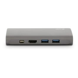 LMP USB-C Travel Dock 4K 9 Port USB 3.0 - Foldable USB-C - Ethernet - SD&microSD - HDMI 4K - Mini-DP - VGA - Travel Bag Space Gray
