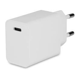 LMP USB-C Power Adapter 20W,for USB-C iPhone,iPad,iPad Pro,USB-C to Lightning cable 1.2m & USB-C to USB-C charging cable 1.2m,white
