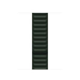 41mm Sequoia Green Leather Link - M/L