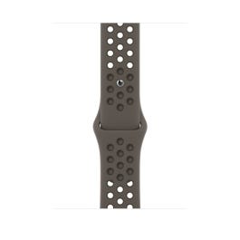 45mm Midnight Olive Gray/Cargo Khaki Nike Sport Band - Regular
