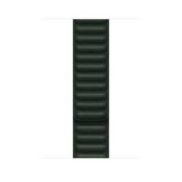 45mm Sequoia Green Leather Link - M/L
