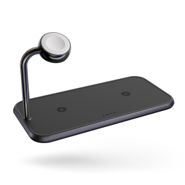 Dual Wireless Charger + Watch  2x10W + 5W Apple Watch  inkl. LadegerÃ¤t