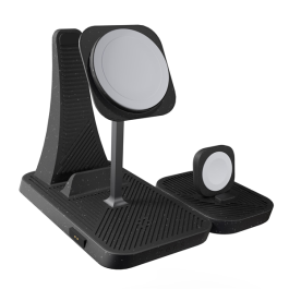4 in 1 Modular Charging Station  15W MagSafe, 5W QI, 30W USB-C, 5W Watch  inkl. 65W LadegerÃ¤t