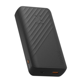 "Powerbank 20'000mAh  15W, 1x USB-C, 1x USB-A  Go2 Series Charcoal Black"