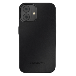 URBANY'S vegan leather case for Apple iPhone 16 with Magsafe - Black