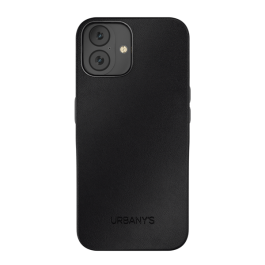 URBANY'S vegan leather case for Apple iPhone 16 Plus with Magsafe - Black