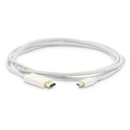 LMP Mini-DisplayPort zu HDMI Kabel (Audio & Video), Mini-DP (m) zu HDMI (f), 2 m, weiss