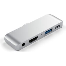 USB-C Mobile Pro Hub für iPad Pro 2018, Satechi, silber