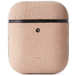 Leder Case fÙr Apple Airpods, rose, Decoded
