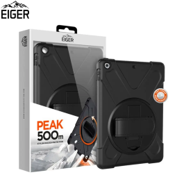 iPad 10.2" Peak 500m Hybrid Outdoor Hardcase Hülle mit Aufsteller EIGER