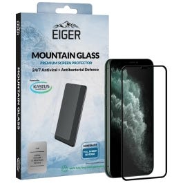 iPhone 11ProMax / XS Max, 3D Glas sw EIGER