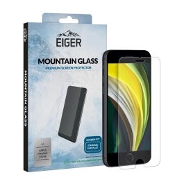 iPhone SE2020/8/7/6s/6, Flachglas clear EIGER
