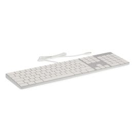 LMP USB-C Tastatur KB-1843 mit Zahlenblock, 106 Tasten, USB-C Port, Aluminium, CH Layout, macOS, SL