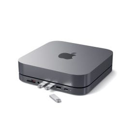 Satechi USB-C Aluminium Stand & Hub for Mac Mini Space Gray