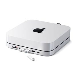 Satechi USB-C Aluminium Stand & Hub for Mac Mini silver