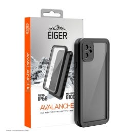 IPHONE 12 MINI, Avalanche Black case - EIGER