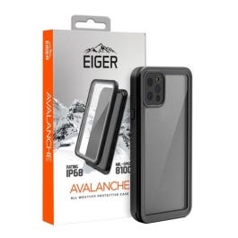 PHONE 12 PRO, Avalanche Black case -EIGER