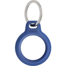 Belkin Secure Holder for Apple AirTag with Keyring - blue