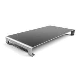 Satechi Slim Aluminum Monitor Stand - Edles leichtes Design passend für MacBook oder iMac - Space G