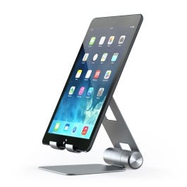 Satechi Mobile Stand - Edle zusammenklappbare Aluminium Halterung für - spacegray