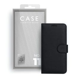 iPhone 13, Book-Cover schwarz