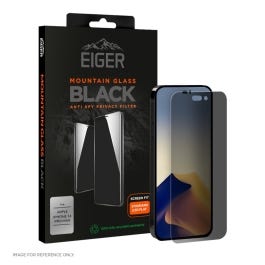 NIP67PM  Display-Glas Privacy 2.5D  Eiger Mountain Glass Black
