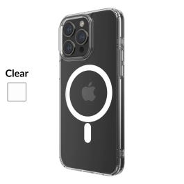 Hybrid Force Snap iPhone 15 Pro Max Polycarbonate and TPU bumper Clear
