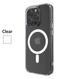 Hybrid Force Snap iPhone 15 Pro Polycarbonate and TPU bumper Clear