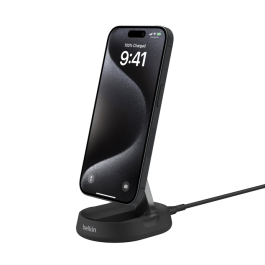 Belkin Boost Charge Pro Convertible Wireless Stand with Qi2 - black