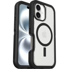 OtterBox Defender XT Clear Apple iPhone 16 Dark Side - clear/black