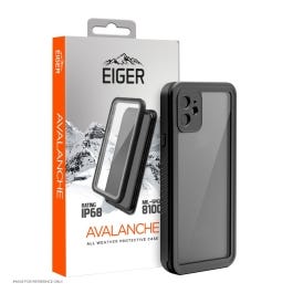 IPHONE 12, Avalanche Black Case - EIGER