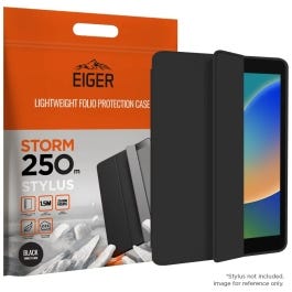 EIGER Folio Case - Apple iPad 10.2 (2019)/(2020)/(2021) - Black