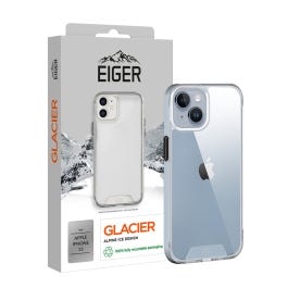 EIGER APPLE IPHONE 15 TRANSPARENTES BACK-CASE EIGER GLACIER CASE CLEAR