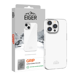 Apple iPhone 16 Pro Max  flexibles TPU-Case  Eiger Grip Case clear