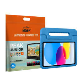 Apple iPad 10.9" (2022)  Schutzcase fÃ¼r Kinder  Eiger Peak Junior Case blue