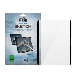 Apple iPad Air 13" (2024) / Pro 13" (2024)  magnetische paper-like Displayauflage  Eiger Mountain Sketch Tablet Screen Protector