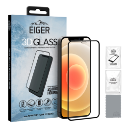 Apple iPhone 12 Mini  Display-Glas  3D Glass clear - EIGER