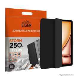 Eiger Storm 250m Stylus Case Black for iPad Air 11" (24) Air (20/22)